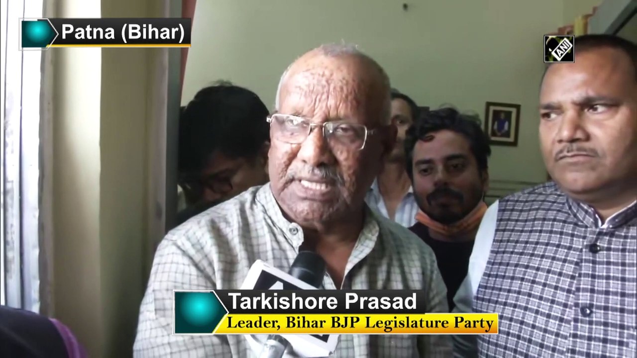 Tarkishore Prasad indicates Renu Devi, himself to take oath as Bihar’s Deputy CMs