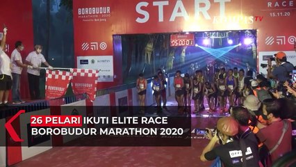 Betmen Manurung dan Pretty Sihite Juarai Borobudur Marathon 2020
