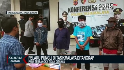 6 Pelaku Pungli Sopir Truk di Tasikmalaya Diciduk Petugas