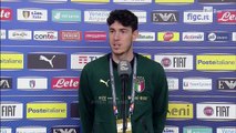 ITALIA-POLONIA 2-0: ALESSANDRO BASTONI NEL POST PARTITA.