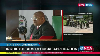 Zuma lawyers deliver recusal application at inquiry