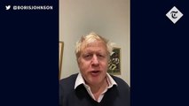 Boris Johnson posts video from self-isolation and says he's as 'fit as a butcher's dog'