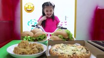 Annie Pretend Play with Fast Food Drive Thru Kitchen and Cooking Toys for Kids - Kids videos