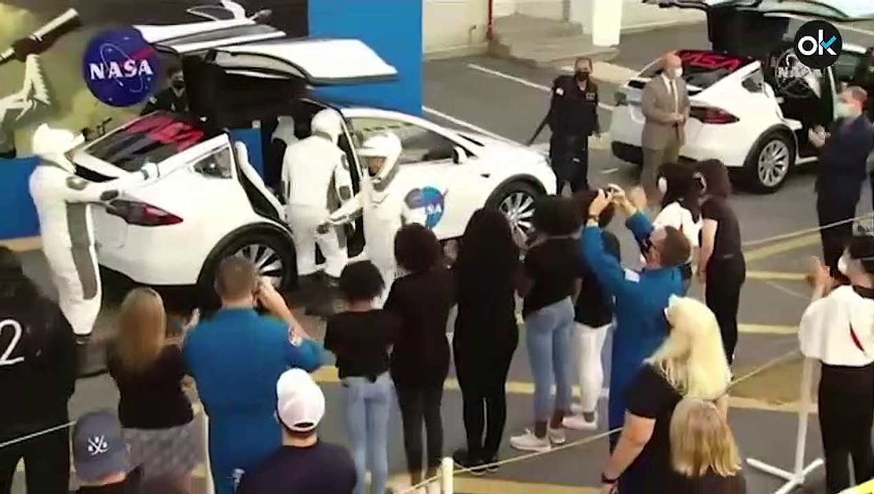 La NASA y la empresa privada SpaceX envían a cuatro astronautas a la Estación Espacial Internacional