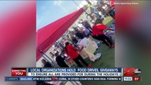Bakersfield organizations hold food drives and giveaways over the weekend