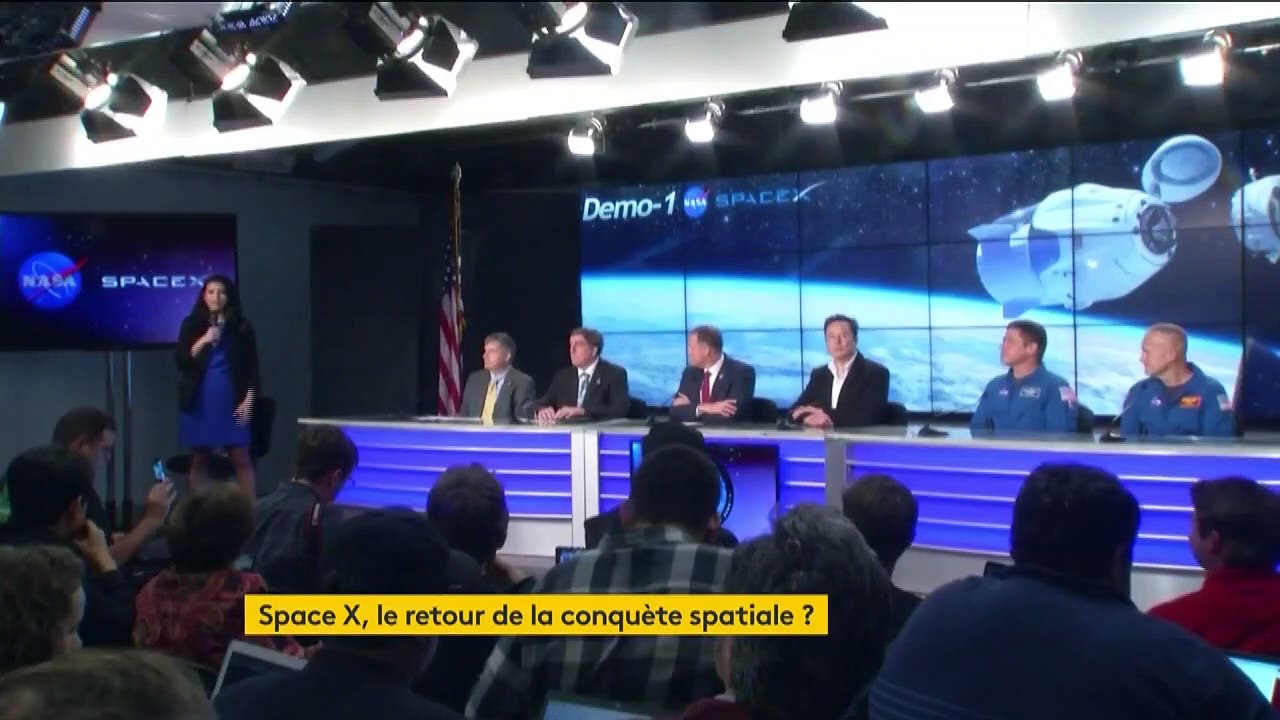 Espace : le grand jour pour la fusée américaine SpaceX