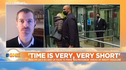 'Time is very, very short': Irish FM says EU and UK have to make 'big progress' ahead of deadline