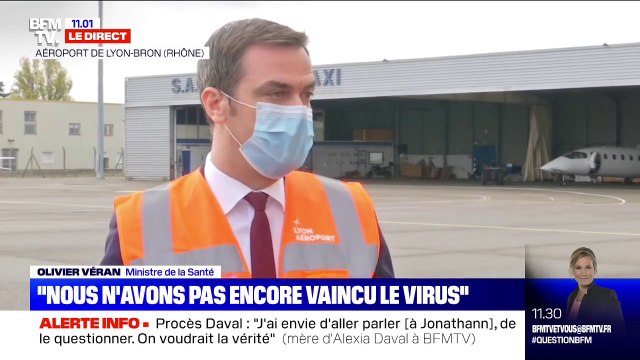 Olivier Véran: Il y a moins de nouveaux malades par jour (...) nous sommes en train de progressivement reprendre le contrôle sur cette épidémie