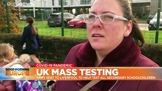 Liverpool introduces mass testing for secondary school pupils