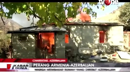 Warga Armenia Bakar Rumah yang Akan Direbut Azerbaijan