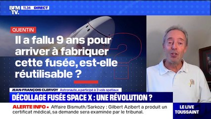 Réutilisation, vols touristiques: BFMTV répond à vos questions sur le décollage de la fusée Space X