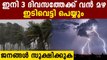 Heavy rain forecasted across Kerala in the coming days