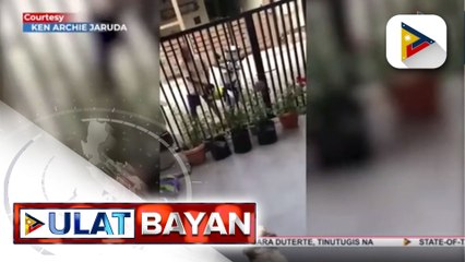 #UlatBayan | Delivery rider, pinalo ng helmet sa ulo dahil sa pagpasok niya sa isang one-way road