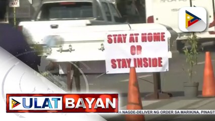 下载视频: #UlatBayan | Pulisya sa Davao City, naglagay ng kabaong sa checkpoints bilang babala hinggil sa COVID-19