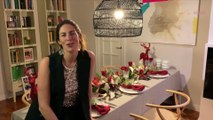 La interiorista Pia Capdevila te enseña cómo decorar una mesa de Navidad