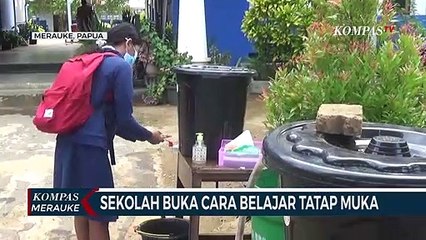 Sekolah Di Merauke Kembali Belajar Secara Tatap Muka