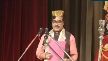 Jivesh Mishra takes oath as a Cabinet Minister