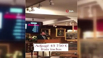 Fransa Kraliçesi Antoinette'in ayakkabısı 43 bin 750 euroya satıldı