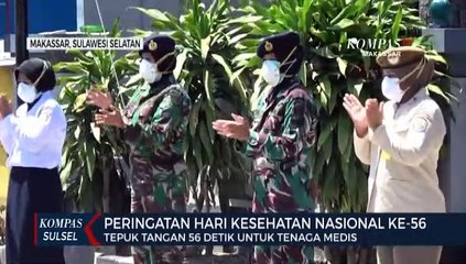 Tepuk Tangan 56 Detik Untuk Tenaga Medis