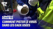 Covid-19: comment l'épidémie s'observe aussi dans les eaux usées