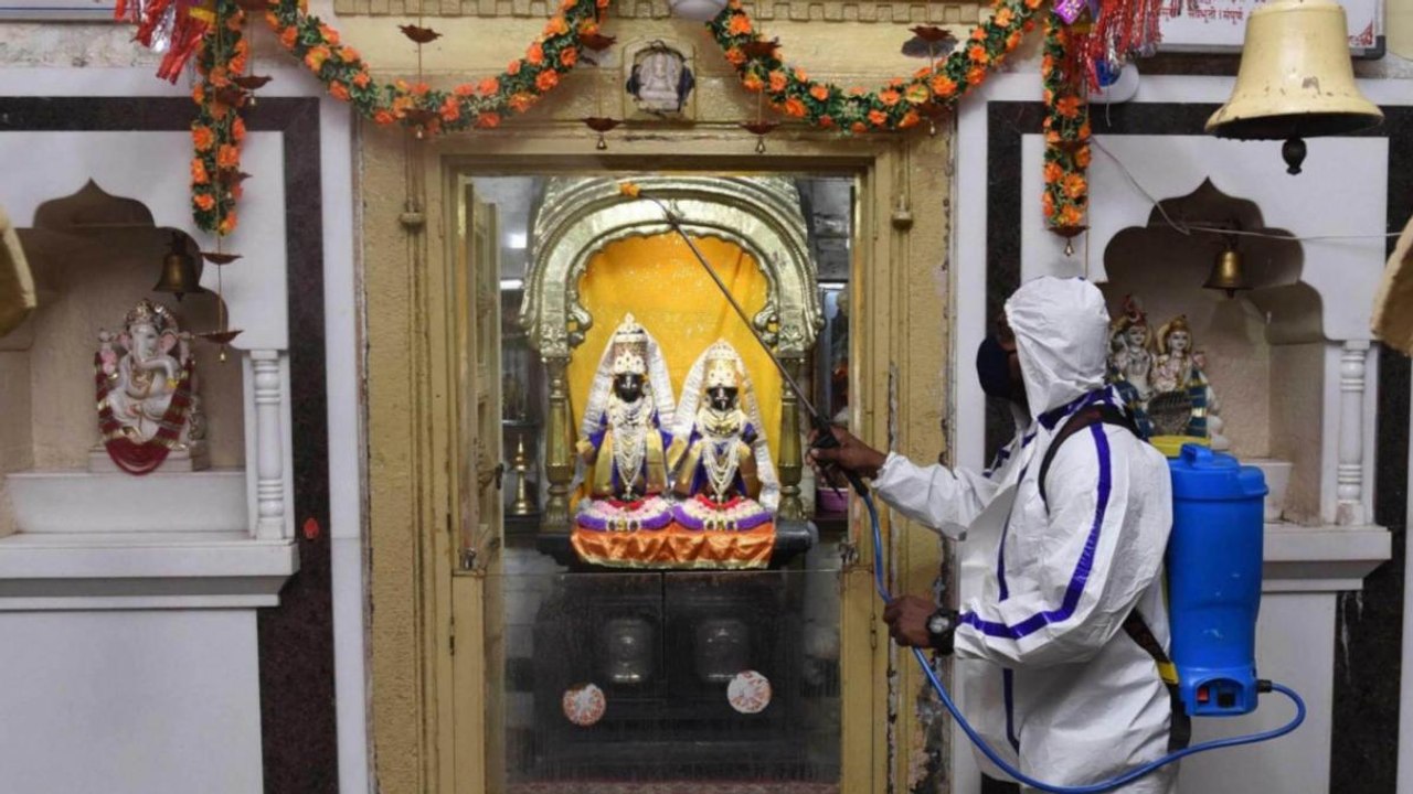 Maharashtra: Religious places reopen with COVID-19 protocols