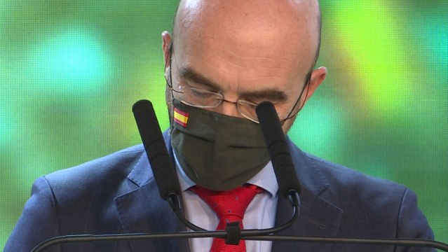 Buxadé comparece tras la reunión del Comité de Acción Política de la ultraderecha