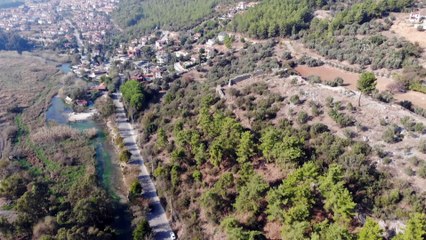 MUĞLA - Ula'daki Ortaçağ kalesinin surları turizme kazandırılacak