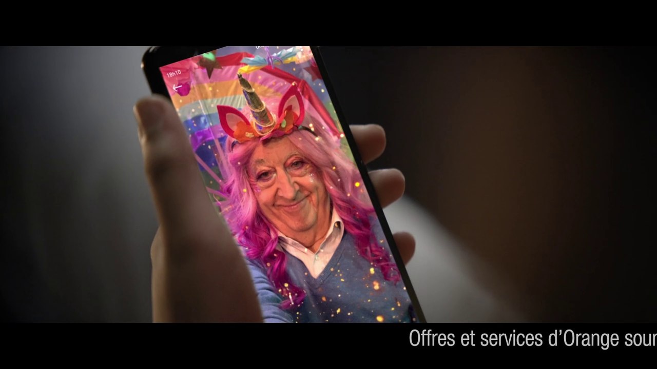 Papi licorne - Film Noël - Orange