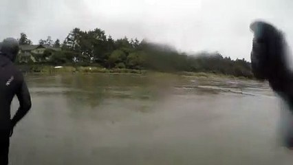 King Tide Sneaks up on Surfers