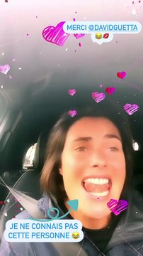 Alessandra Sublet en plein pétage de plomb dans sa voiture - Lundi 16 novembre 2020, Instagram