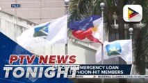 #PTVNewsTonight | GSIS, SSS offer emergency loan programs to typhoon-hit members
