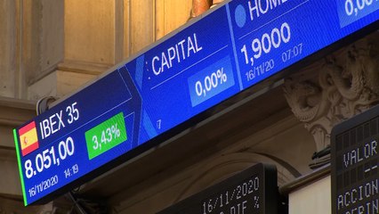 El Ibex 35 se dispara un 4% con los avances en la vacuna de Moderna