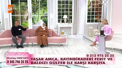 Yaşar Amca, kayınbiraderi Ferit ve Baldızı Gülfer ile karşı karşıya...