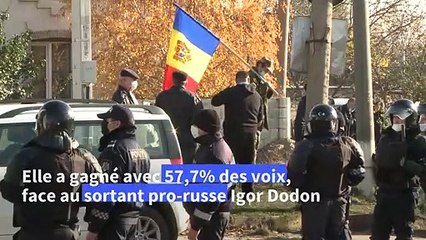 Moldavie: la pro-européenne Maia Sandu remporte la présidentielle