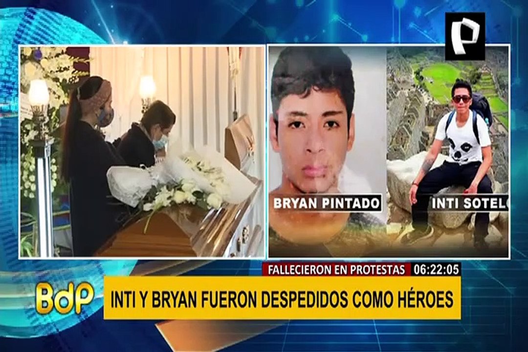 Jóvenes que fallecieron en protesta fueron desp...