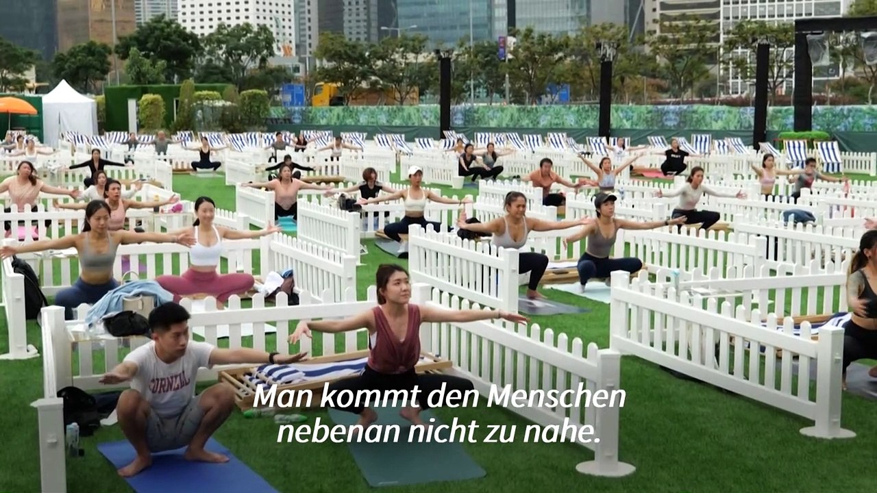 Hongkong: ein corona-optimierter vergnügungspark