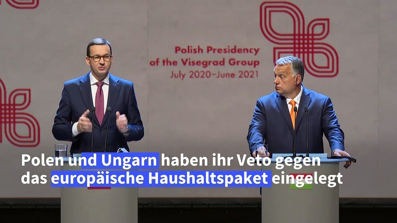 Ungarn und Polen blockieren EU-Haushaltspaket