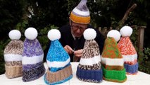 Superknitter Arthur Wilkinson, 87,   has knitted hundreds of hats for charity
