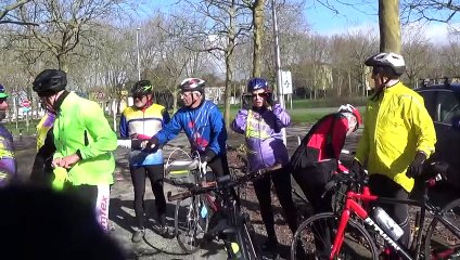 Sortie club du 4 février 2020 temps plutôt frai, les coursiers sont prêts pour affronter les kms