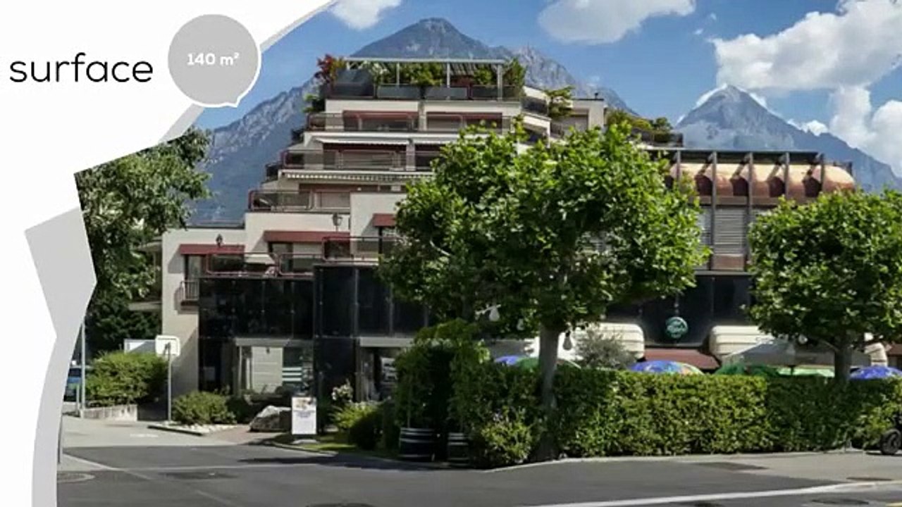 A vendre - Appartement - Martigny (1920) - 5.5 pièces - 140m²