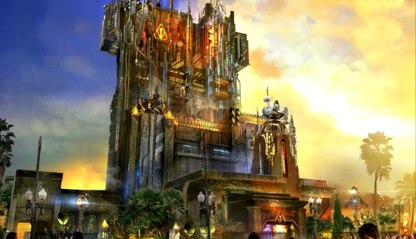 Guardians of the Galaxy - Mission BREAKOUT! Disney Adventure Park Attraction (English) HD