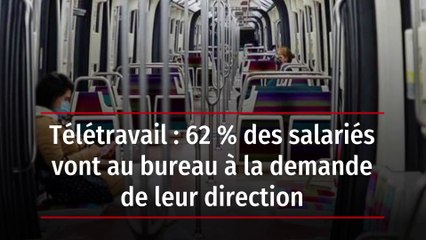LPHD 2517 - Télétravail : 62 % des salariés vont au bureau à la demande de leur direction
