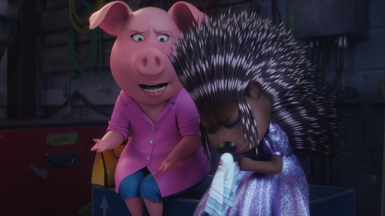 Sing - Clip Rosita und Gunter versuchen Ash aufzumuntern (Deutsch) HD