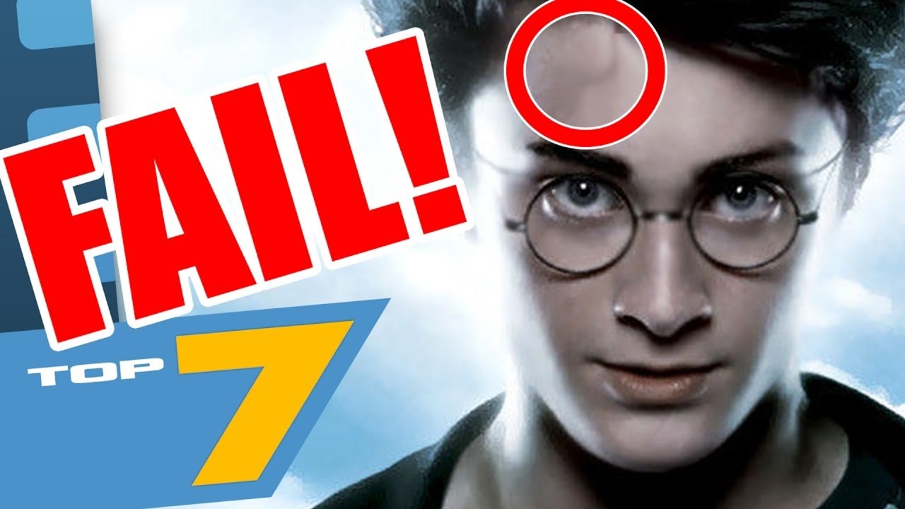 7 lustige FILMFEHLER in Harry Potter