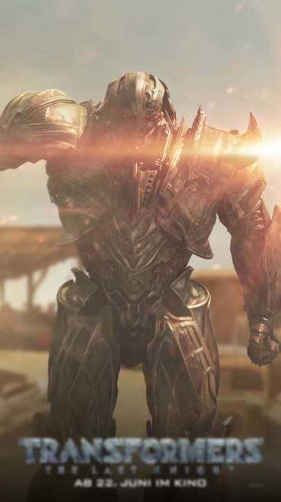 Transformers 5 The Last Knight - Motion Poster Megatron (Deutsch) HD