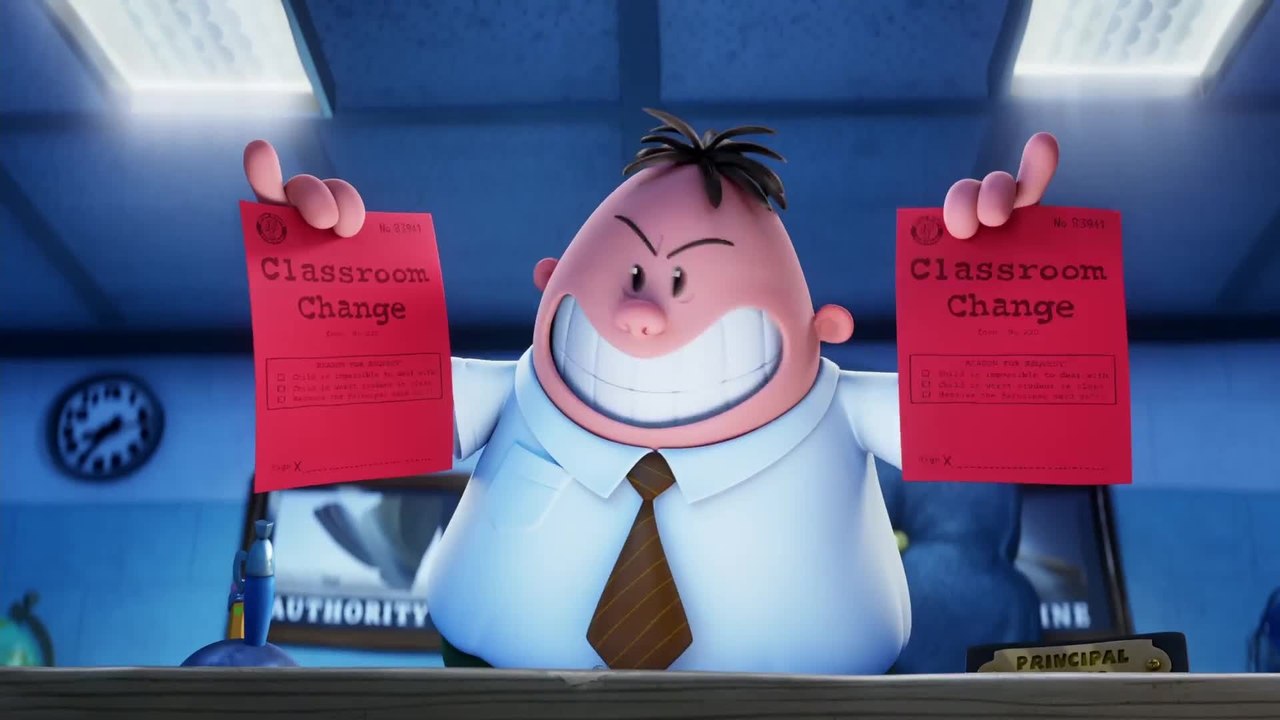 Captain Underpants - Clip Hypnotizing Krupp (English) HD