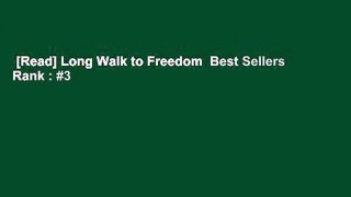 [Read] Long Walk to Freedom  Best Sellers Rank : #3