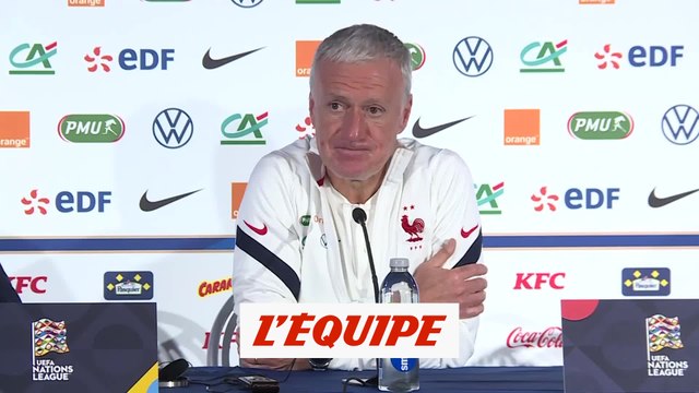 Deschamps : «Kylian Mbappé va bien, il a fait la séance collective hier» - Foot - L. nations - Bleus