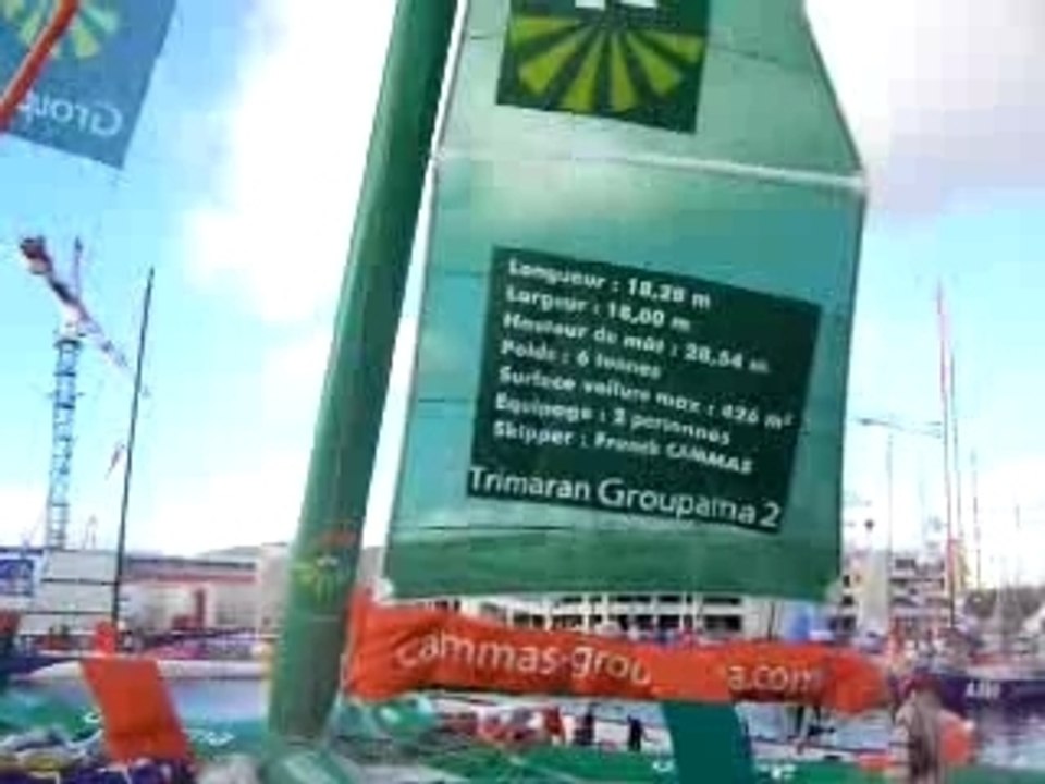 bateau groupama de franck cammas