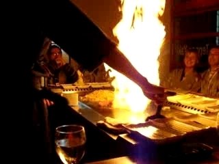 restaurant japonais sakura tournai feux cuisine flambé